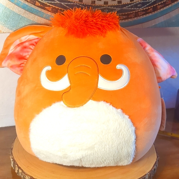 Wilbie the Mammoth 16 inch Squishmallow - Picture 1 of 3